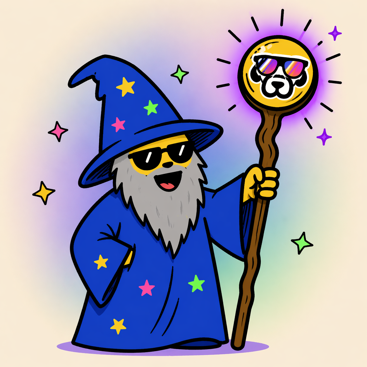 Magic Internet Money wizard